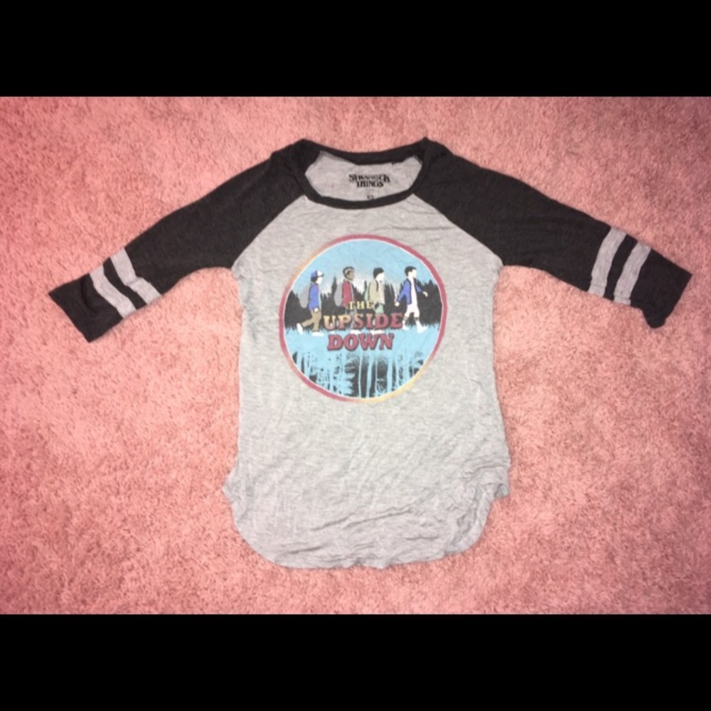 Stranger Things XS half sleeve shirt